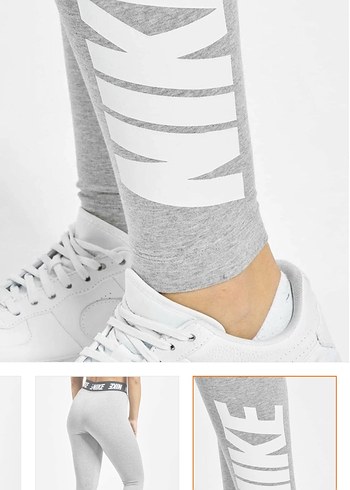 Gri Nike Spor Tayt - Görsel 3
