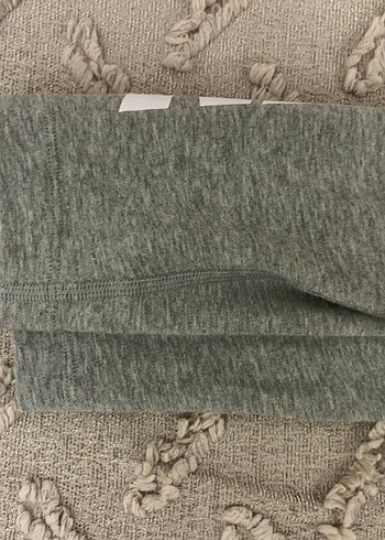 Gri Nike Spor Tayt - Görsel 8