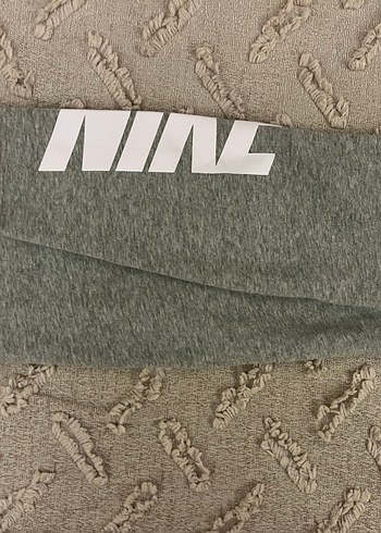 Gri Nike Spor Tayt - Görsel 5