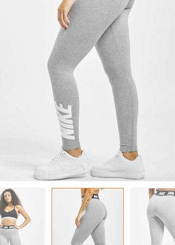 Gri Nike Spor Tayt - Görsel 2
