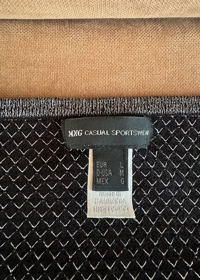 Mango kıs kollu triko hırka - Görsel 5