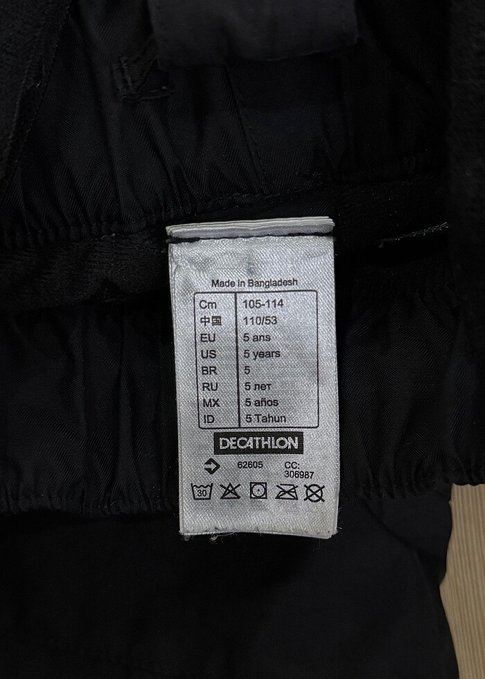 Decathlon çocuk kar pantolonu - Görsel 5