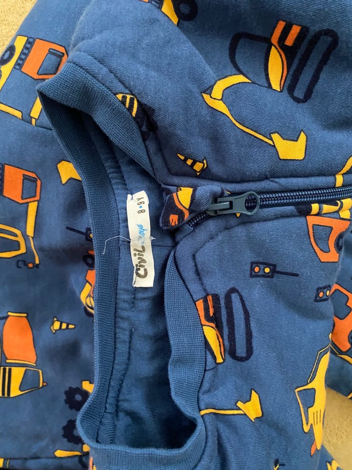 Renkli Fermuarlı Bebek Erkek Tulumu - Görsel 2