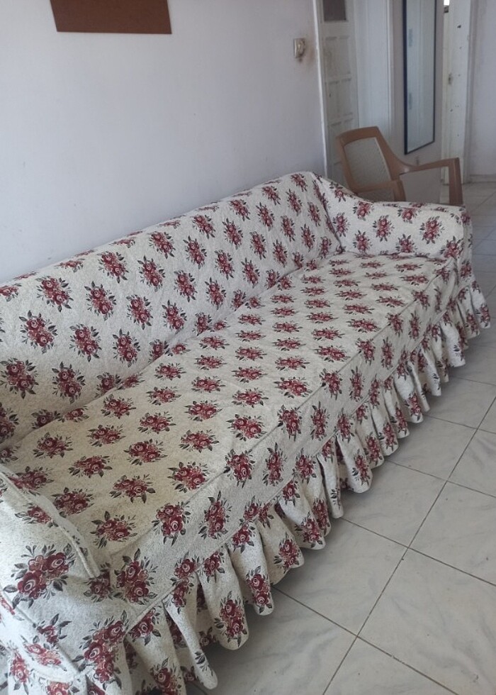 Koltuk örtusu 3+3+1+1 - Görsel 3