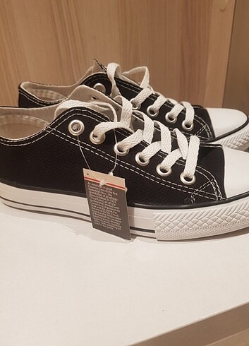 Converse all star siyah etiketkli