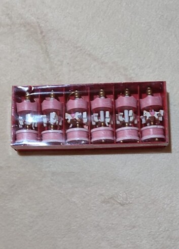 MİNİ ATLI KARINCA AHŞAP 6 LI KUTULU 