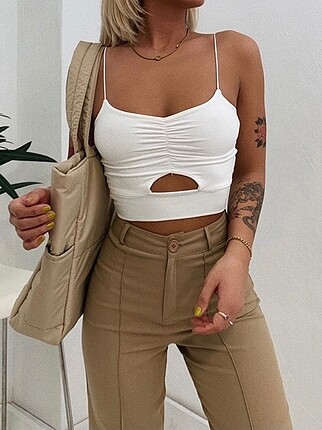 beyaz degaje crop
