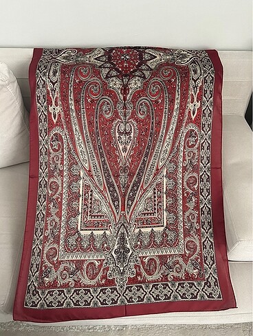 Retro Etnik Desen Şal
