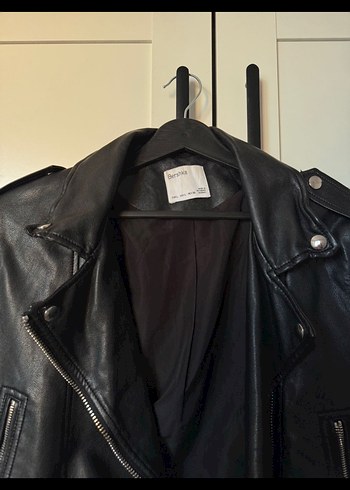 Bershka deri ceket - Görsel 2