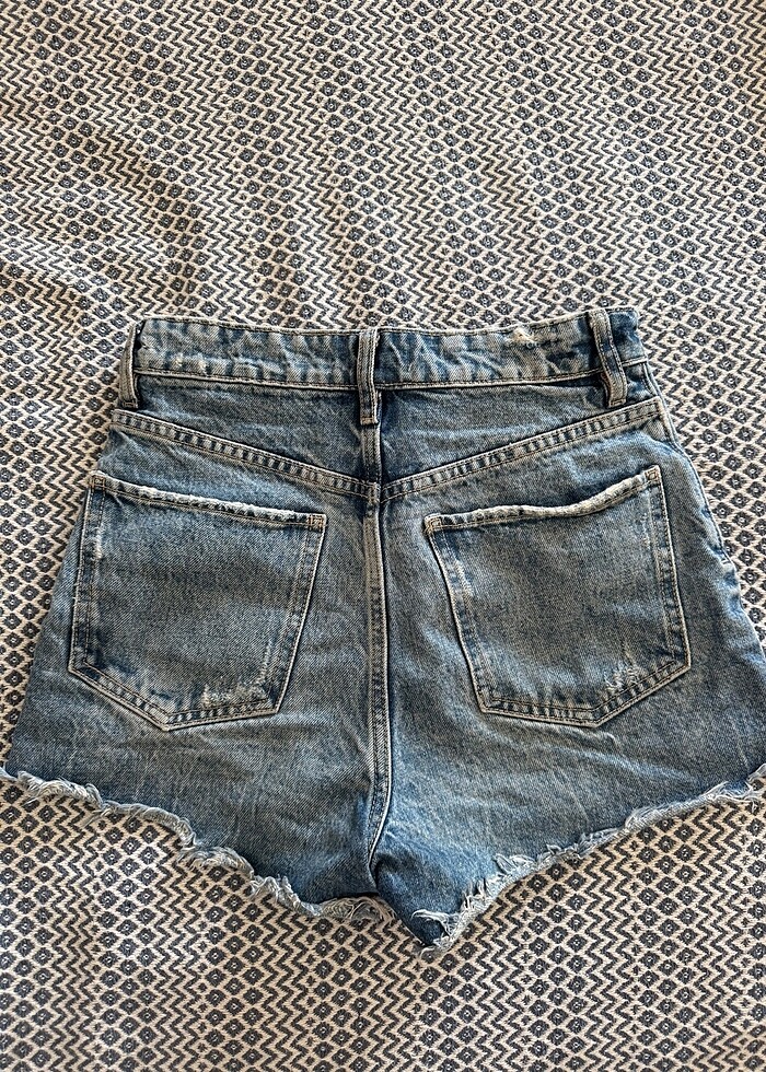 Zara kot şort - Görsel 3