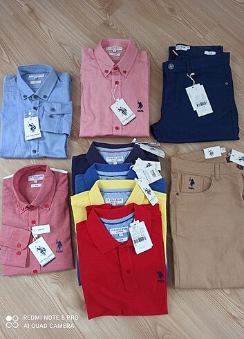 s Beden Polo Tişört Gömlek Pantolon