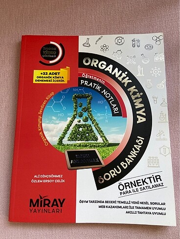 miray organik kimya soru bankası