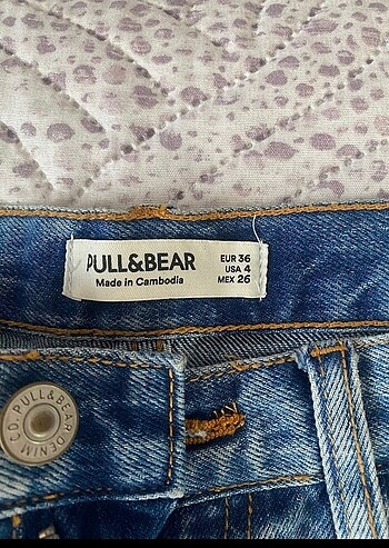36 Beden Pull bear pantolon hiç giyilmedi