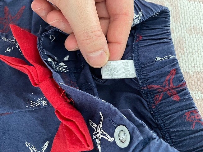 24-36 Ay Beden 2 adet keten şort fiyatıdır