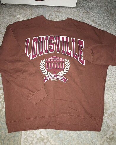 xl Beden kırmızı Renk Kadın Sweatshirt