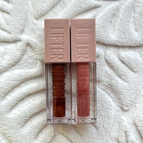 Maybelline Lifter Gloss 17 ve 003 numara