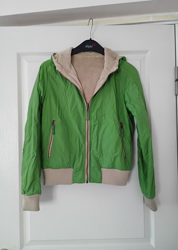 çift taraflı erkek çocuk mont - Görsel 2