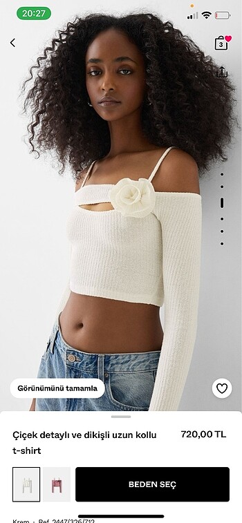 Bershka top
