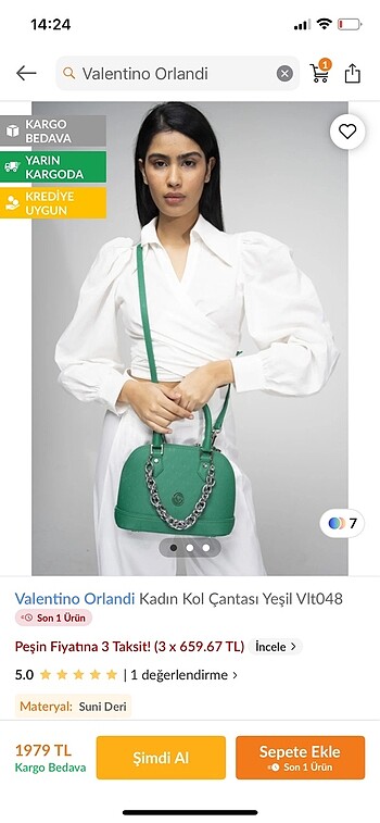 Valentino Orlandi çanta - Görsel 2