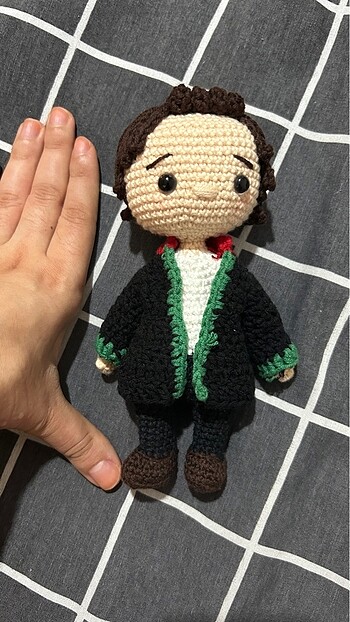  Beden Renk Amigurumi erkek avukat bebek