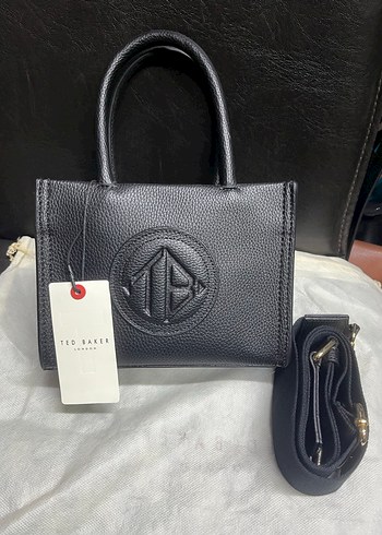 Ted Baker Siyah Deri İş Kadın Çantası