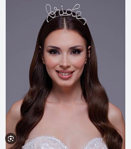 Bride tacı