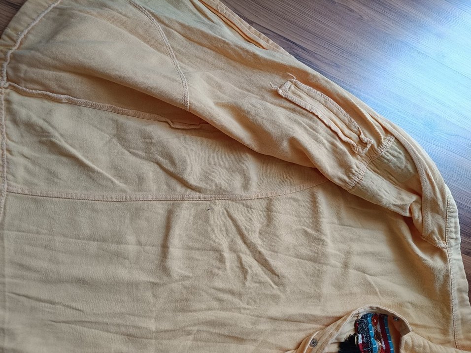 Nakışlı Sarı Bohem Kadın Gömlek - Görsel 4