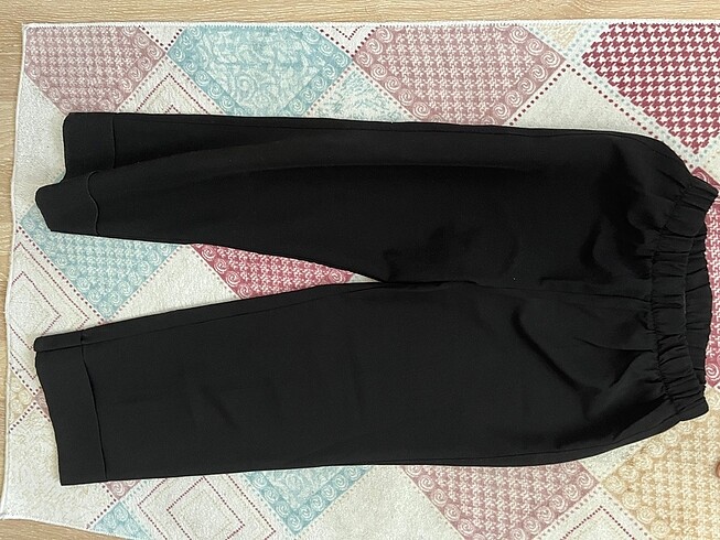 Siyah kumaş pantalon