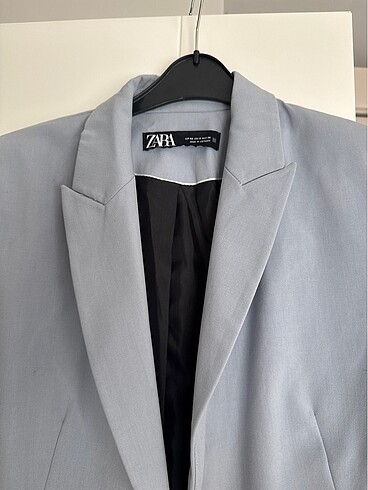 Zara Mavi blazer takım