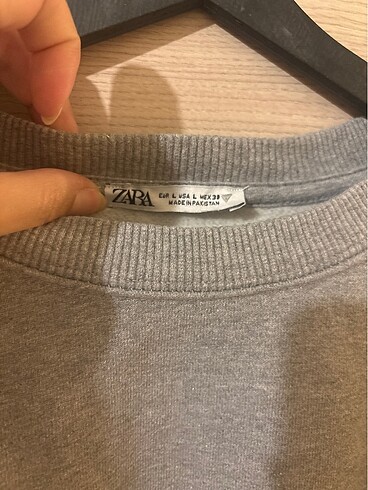Zara Zara marka L beden oversize sweat
