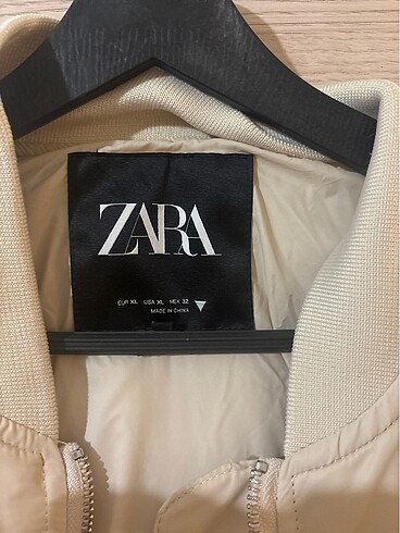 xl Beden Zara marka XL beden bomber ceket