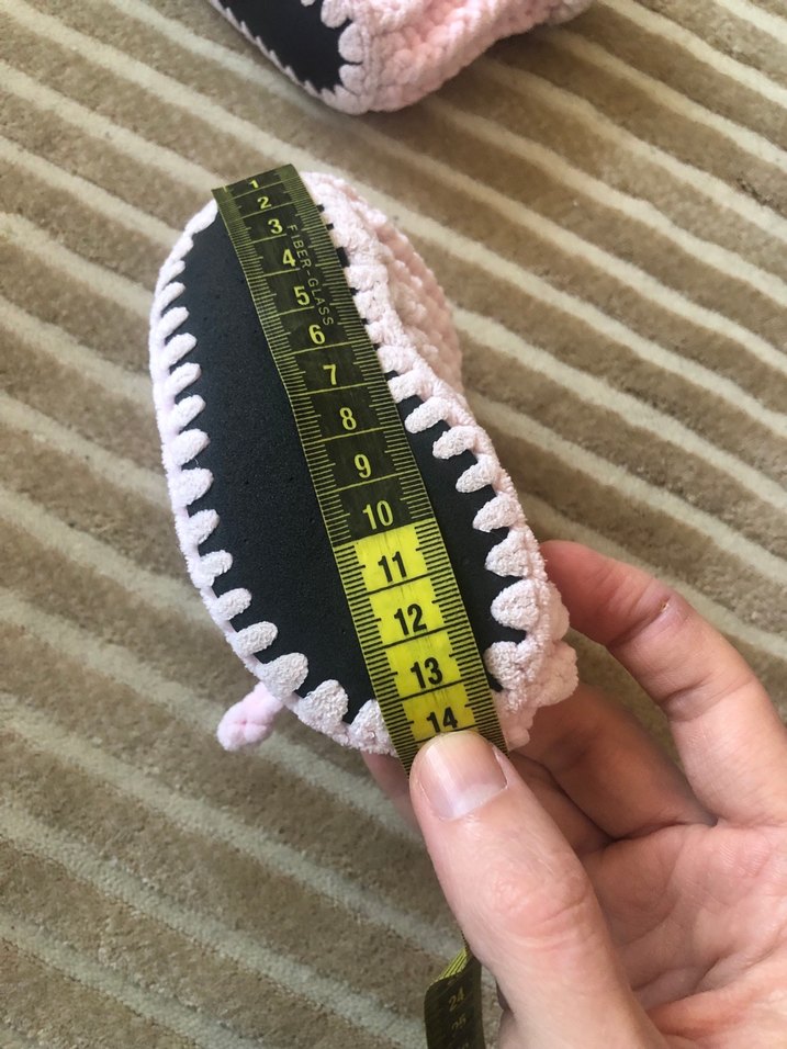 Kız Çocuk Pembe Örgü Panduf - Görsel 4