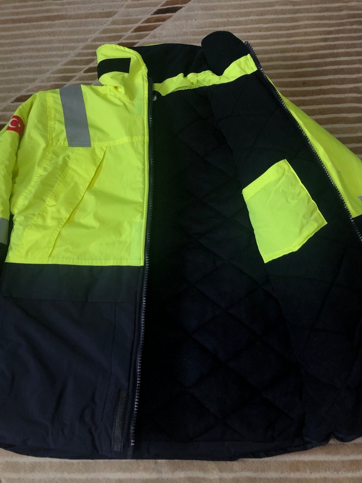 Erkek Uzun Kollu İş Montu - Görsel 3