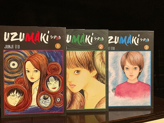 Uzumaki 1-2-3 ilk baskı REZERVE