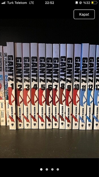 Gantz 1-13 Manga