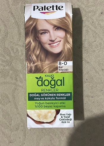 Palette Doğal Renkler Saç Boyası 8-0 - Görsel 2