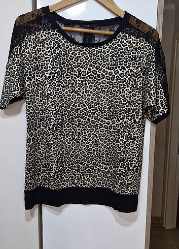m Beden Leopar bluz