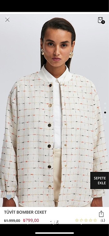 Zara Touche bomber ceket