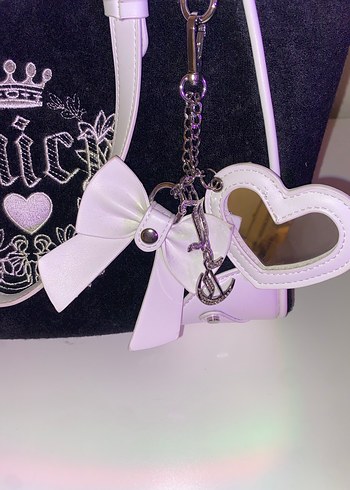Juicy Couture Siyah Kol Çantası - Görsel 4