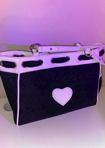 Juicy Couture Siyah Kol Çantası - Görsel 3