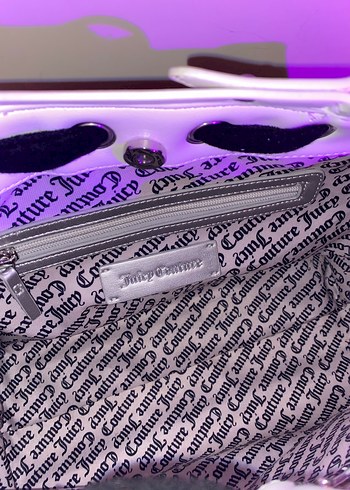 Juicy Couture Siyah Kol Çantası - Görsel 6