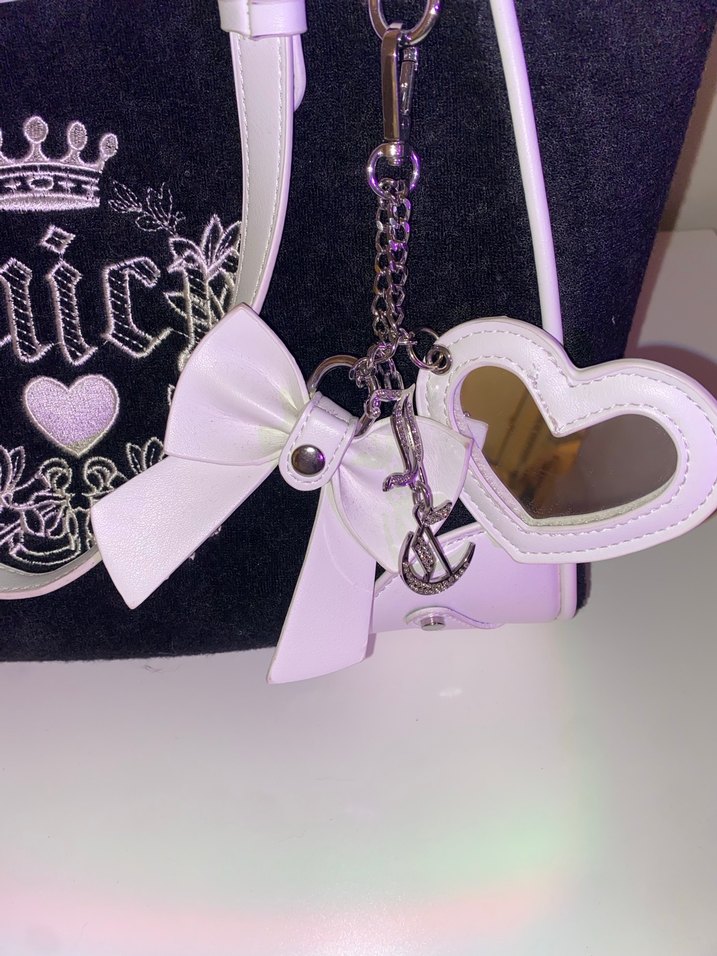 Juicy Couture Siyah Kol Çantası - Görsel 4