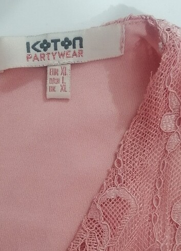 xl Beden pembe Renk Dantel abiye elbise