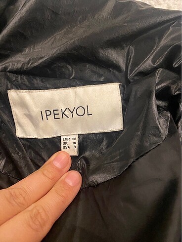 m Beden siyah Renk İpekyol mont