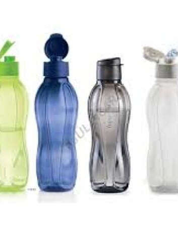 Tupperware 1 litre şişe 