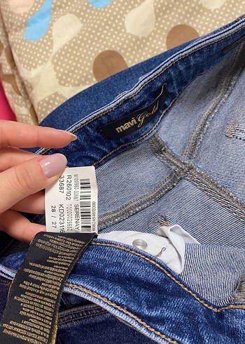 Mavi Jeans Mavi Fermuarlı Kadın Denim Pantolon 28/27