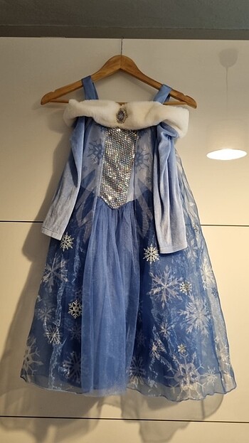 Elsa Kostüm H&M 6-8 Yaş