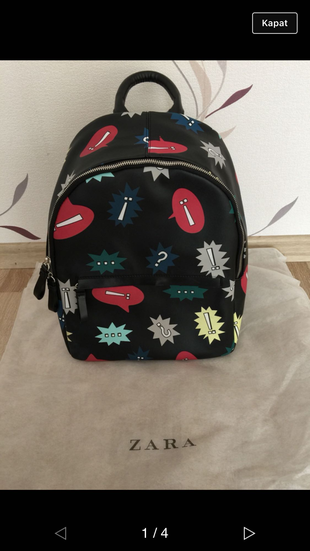 Zara Zara orta boy backpack