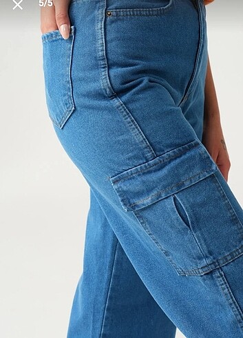 40 Beden Kargo cepli jean