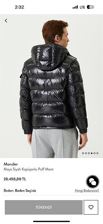 Moncler Maya model mont